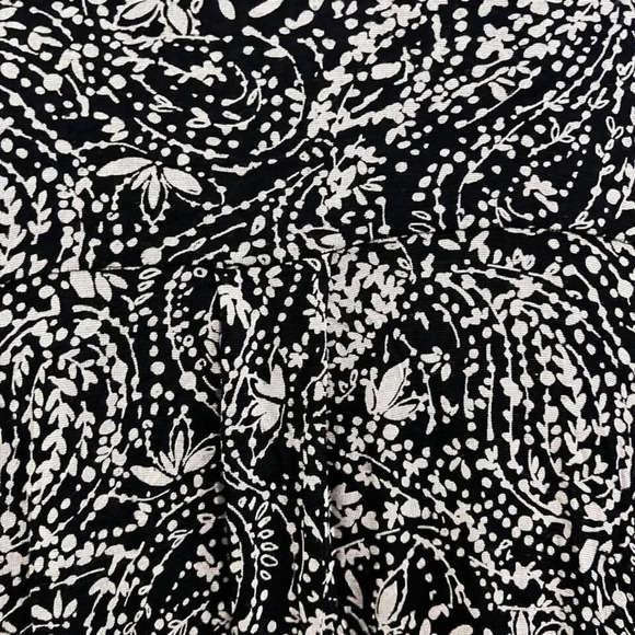 Julienne W Long Sleeve Women’s Floral Print‎ V-Neck Tunic Blouse Medium - Picture 6 of 7